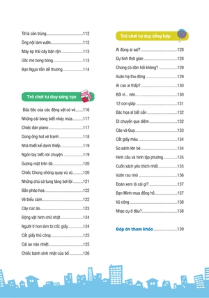 con học và chơi để có iq thiên tài - thách thức tư duy