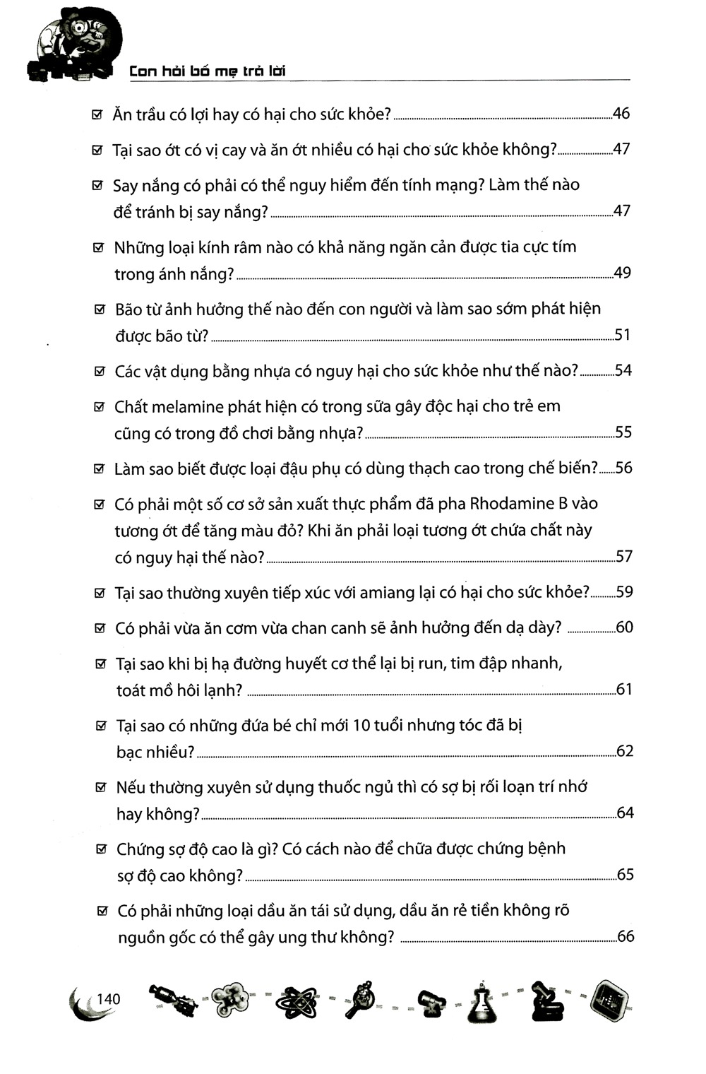 con hỏi bố mẹ trả lời - sức khỏe đời sống (tái bản)