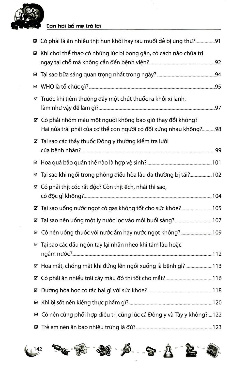 con hỏi bố mẹ trả lời - sức khỏe đời sống (tái bản)