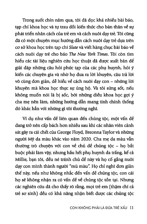 con không phải là đứa trẻ xấu