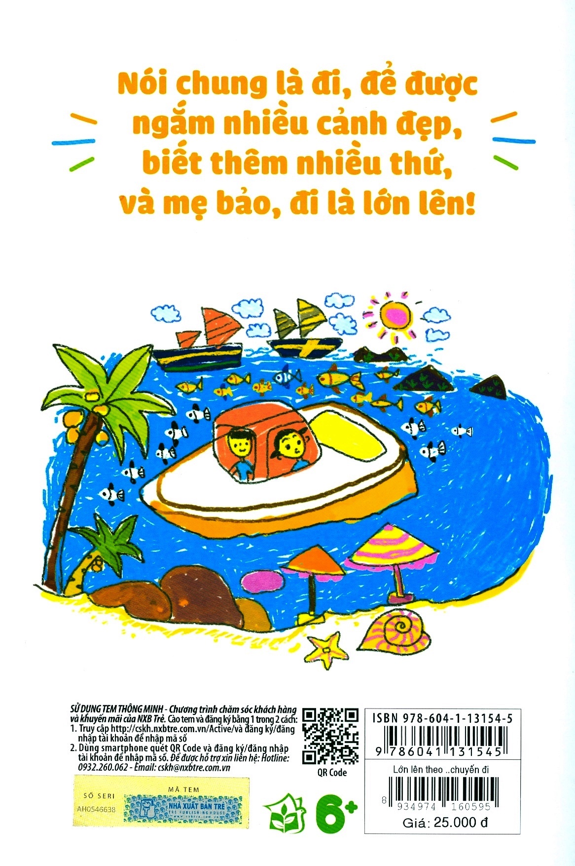 con lớn từng ngày - lớn lên theo từng chuyến đi