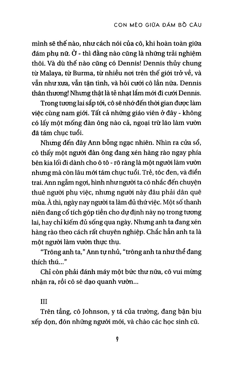 con mèo giữa đám bồ câu