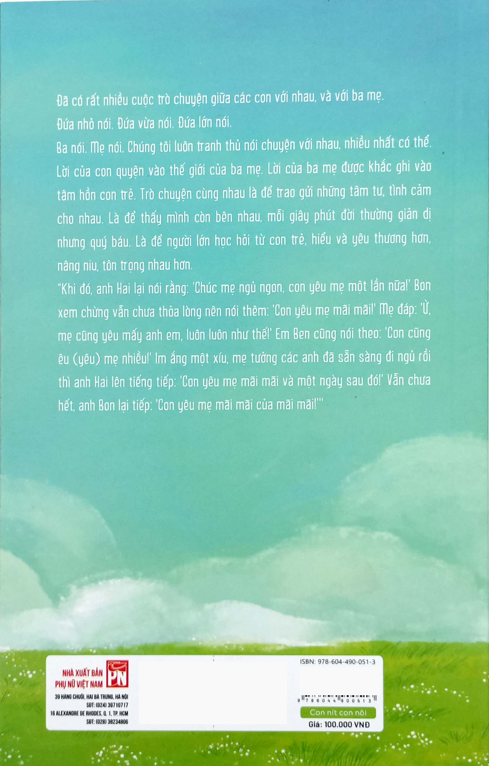 con nít con nôi - bình an lớn lên cùng con