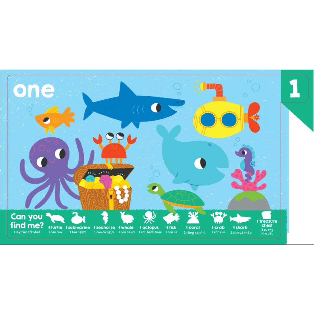 con số ngộ nghĩnh - học số và quan sát