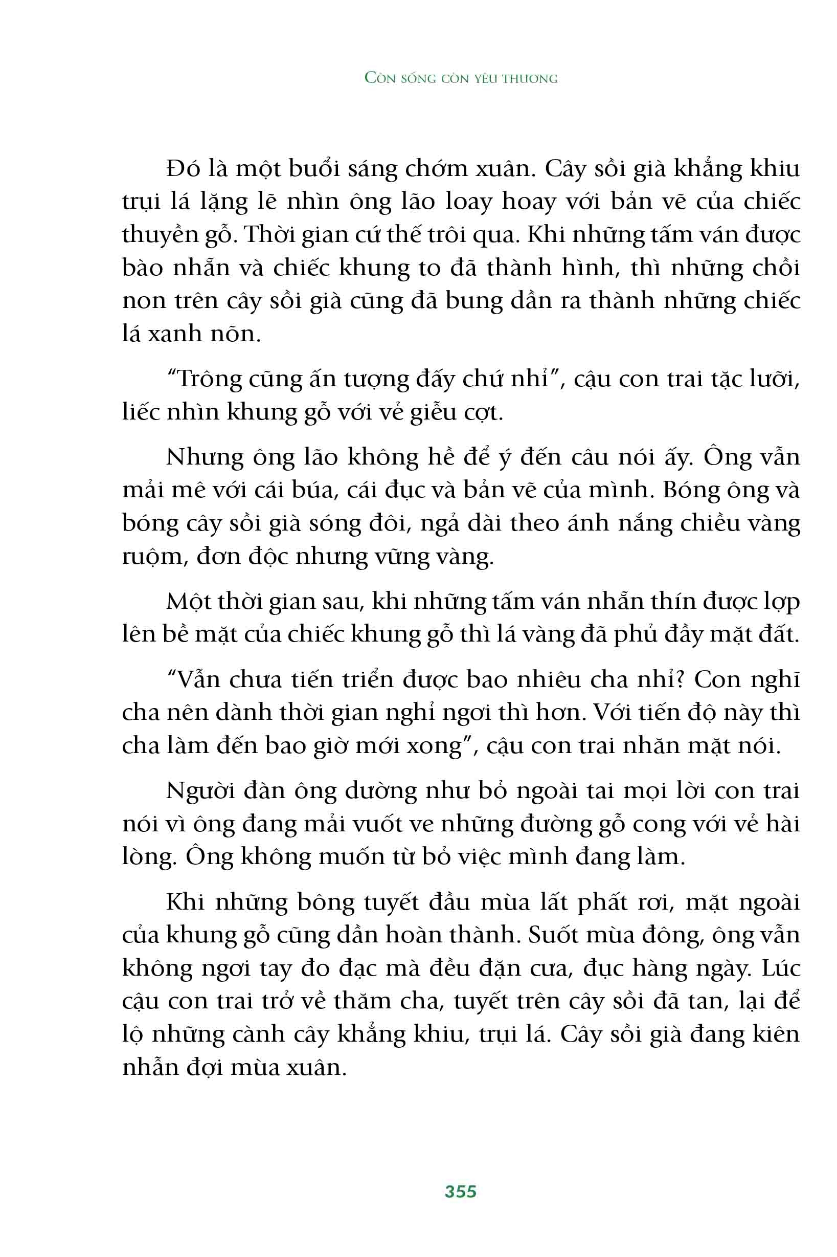 còn sống còn yêu thương