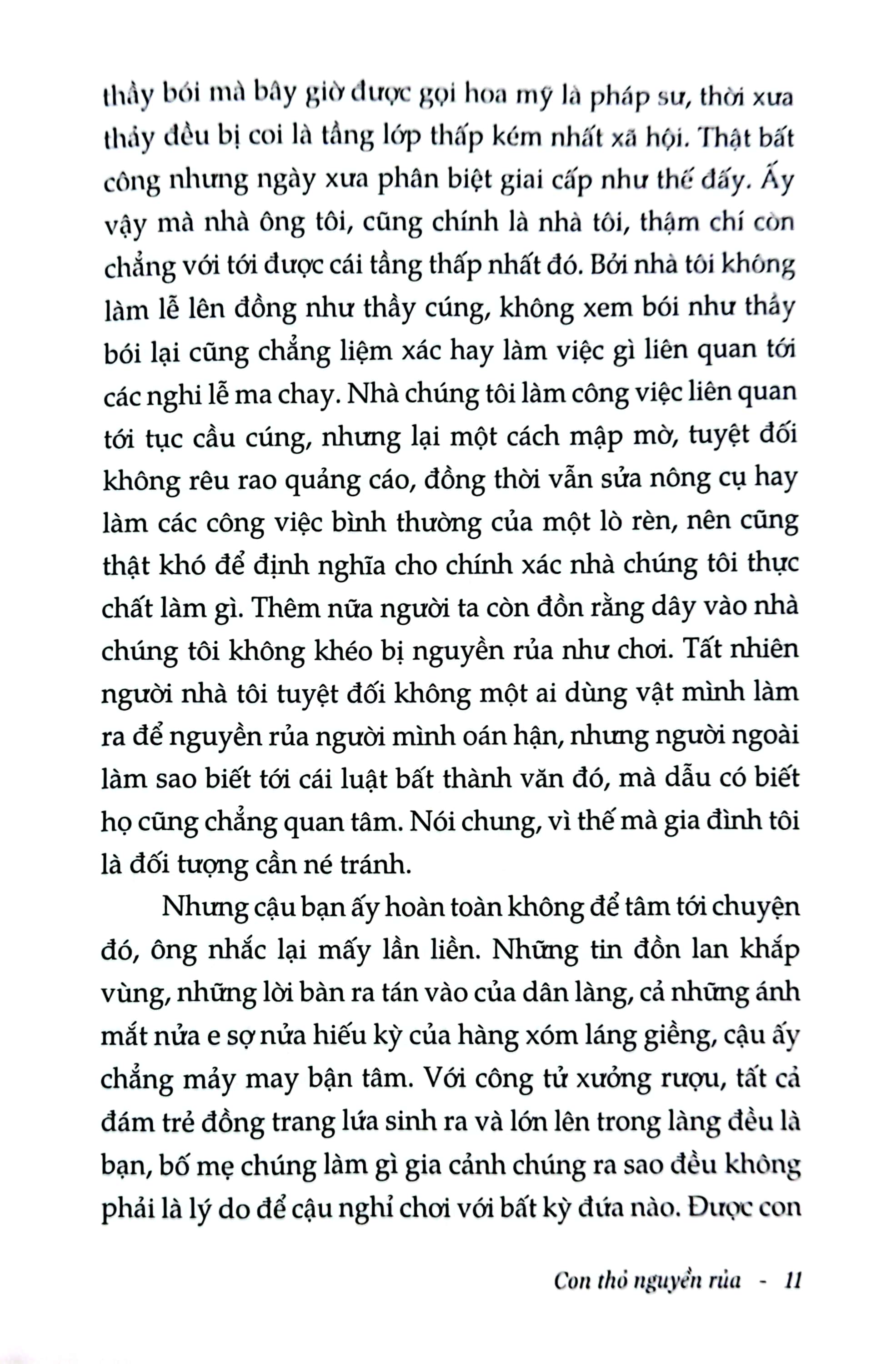 con thỏ nguyền rủa