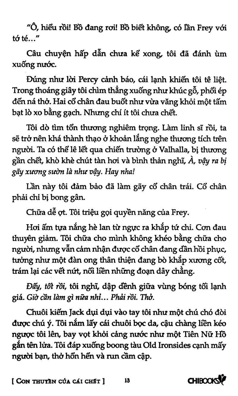 con thuyền của cái chết - phần 3 series magnus chase và các vị thần của asgard