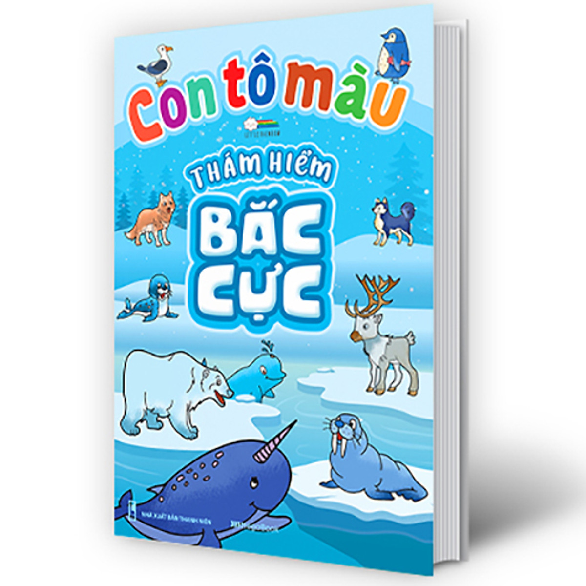 con tô màu - thám hiểm bắc cực