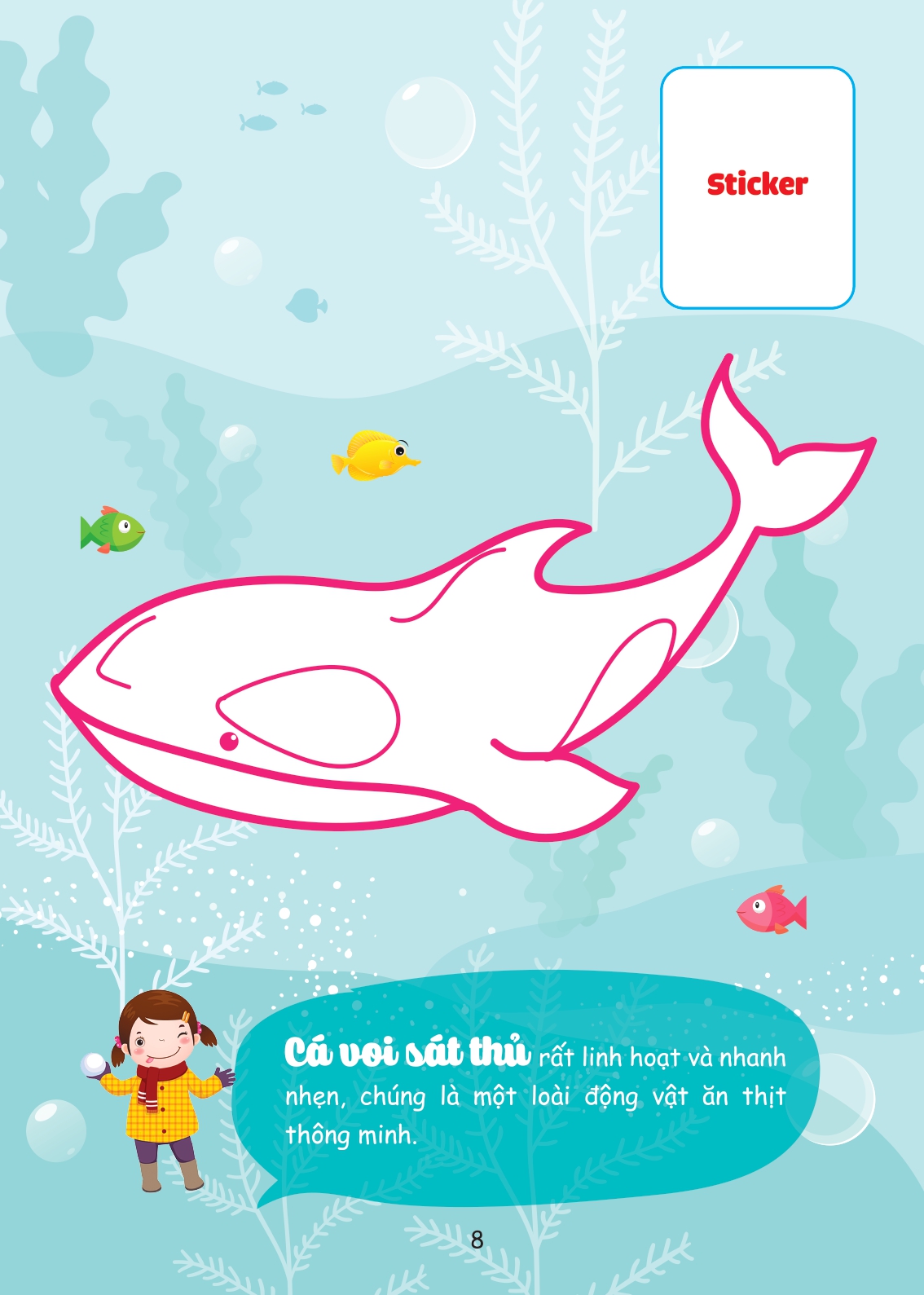 con tô màu - thám hiểm bắc cực