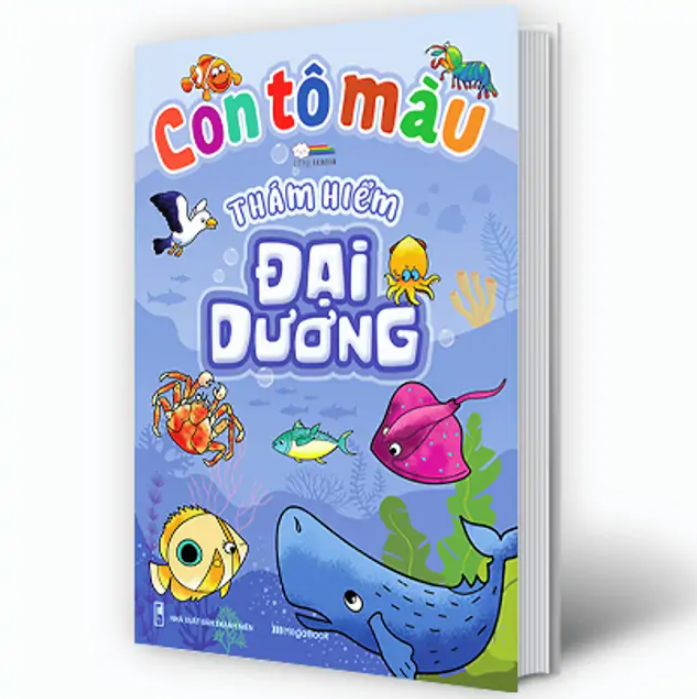 con tô màu - thám hiểm đại dương