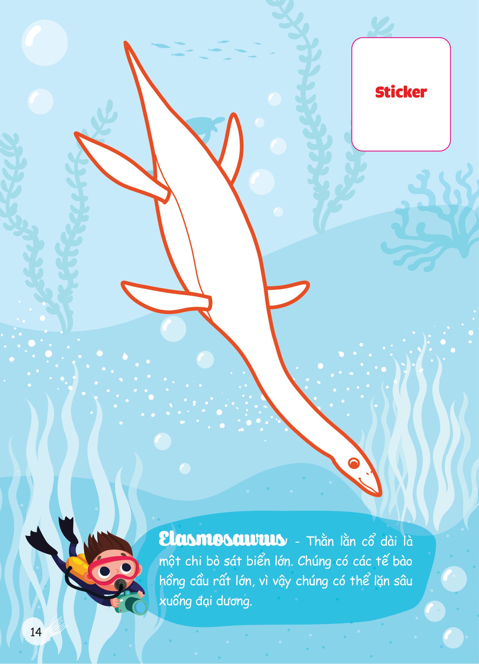 con tô màu - thám hiểm động vật cổ đại