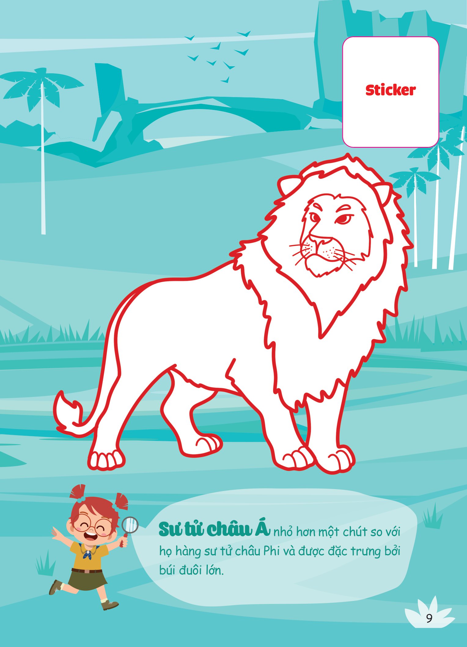 con tô màu - thám hiểm rừng nhiệt đới