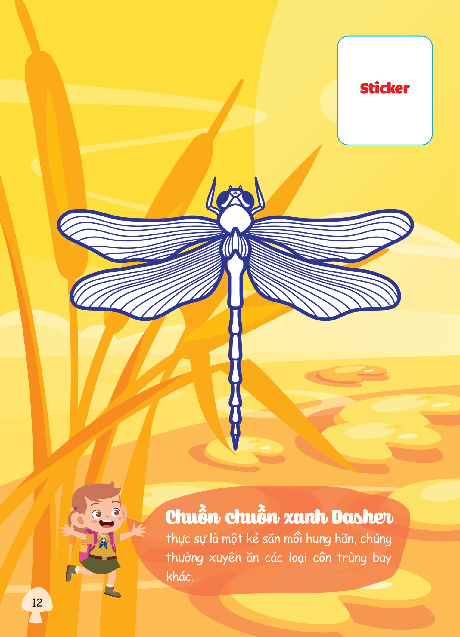 con tô màu - thám hiểm thế giới côn trùng