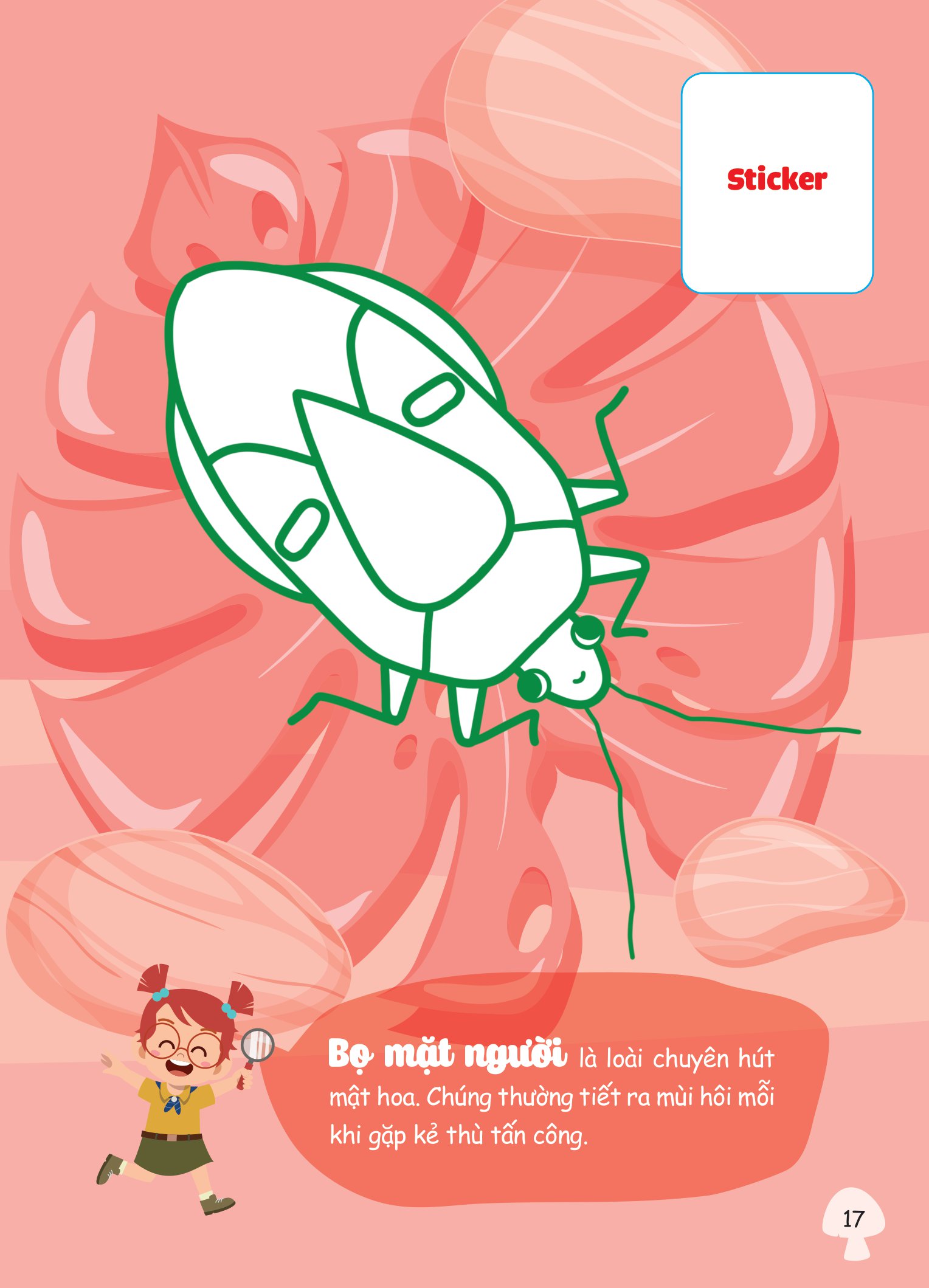 con tô màu - thám hiểm thế giới côn trùng