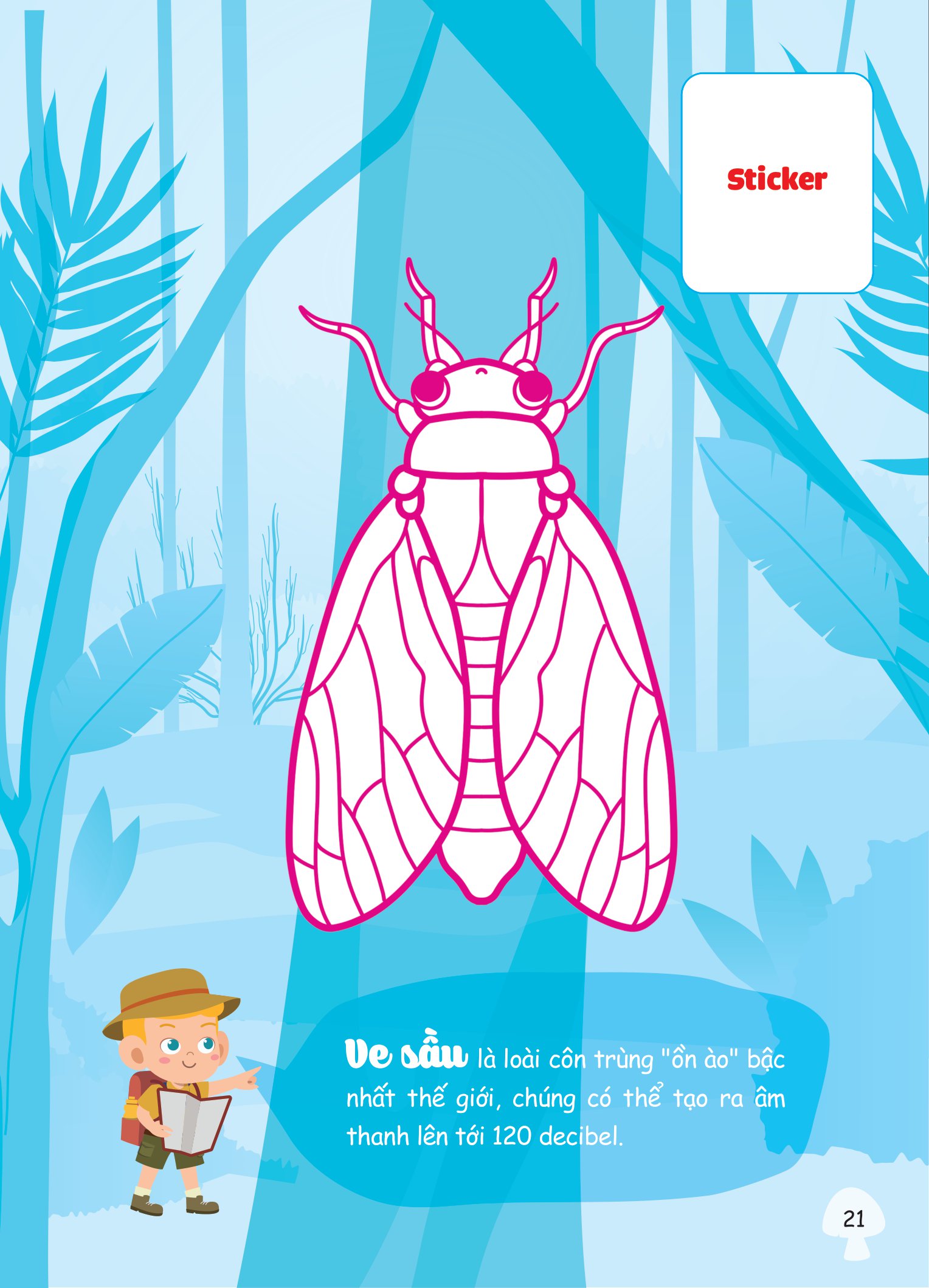 con tô màu - thám hiểm thế giới côn trùng