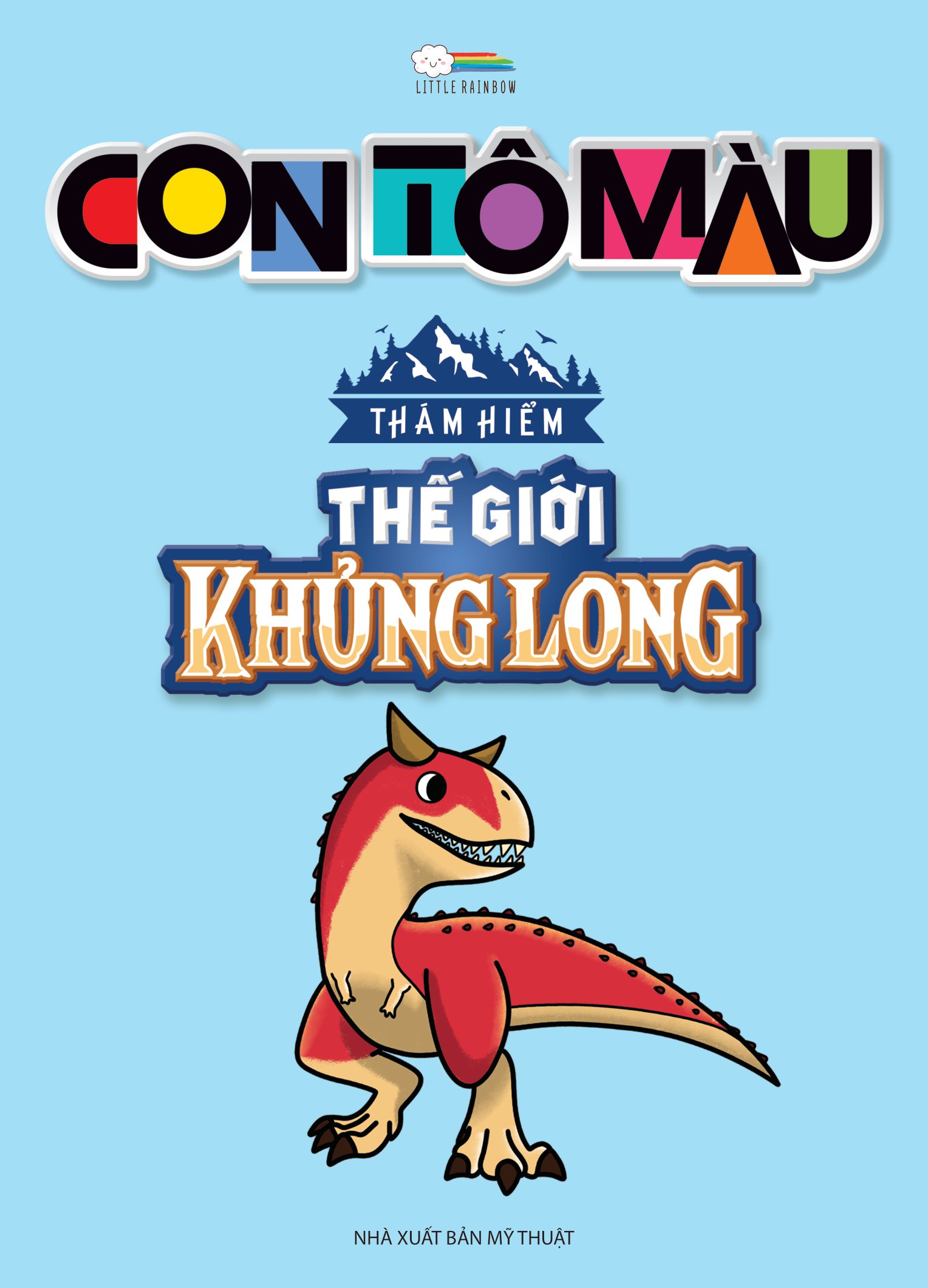 con tô màu - thám hiểm thế giới khủng long