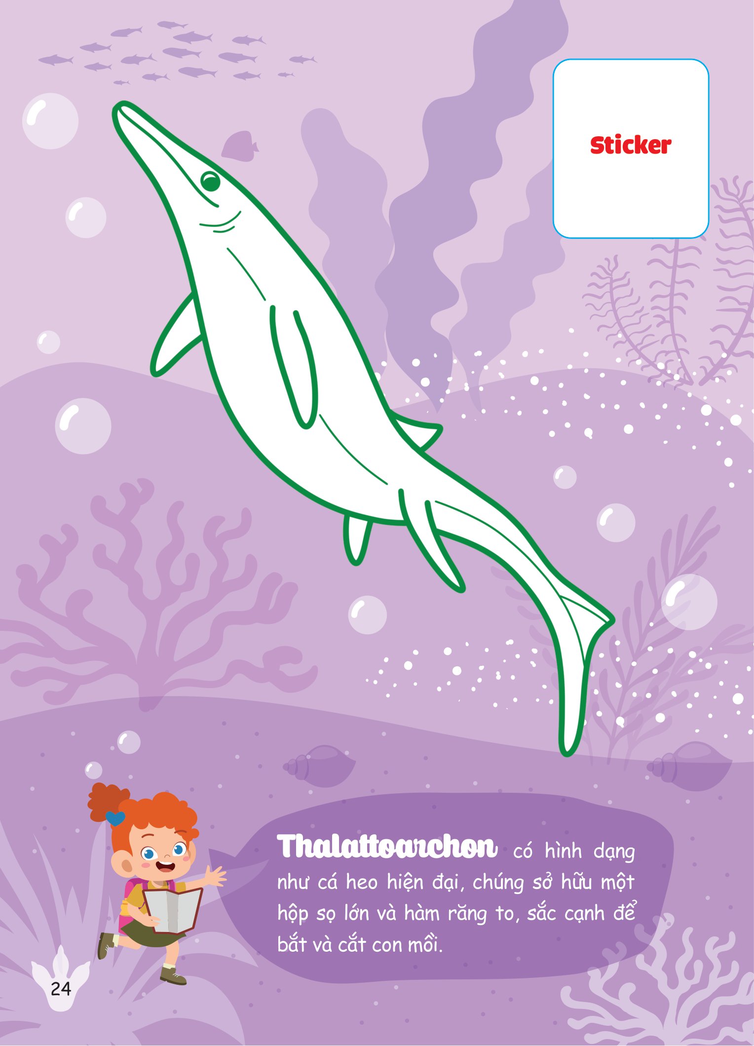 con tô màu - thám hiểm thế giới khủng long