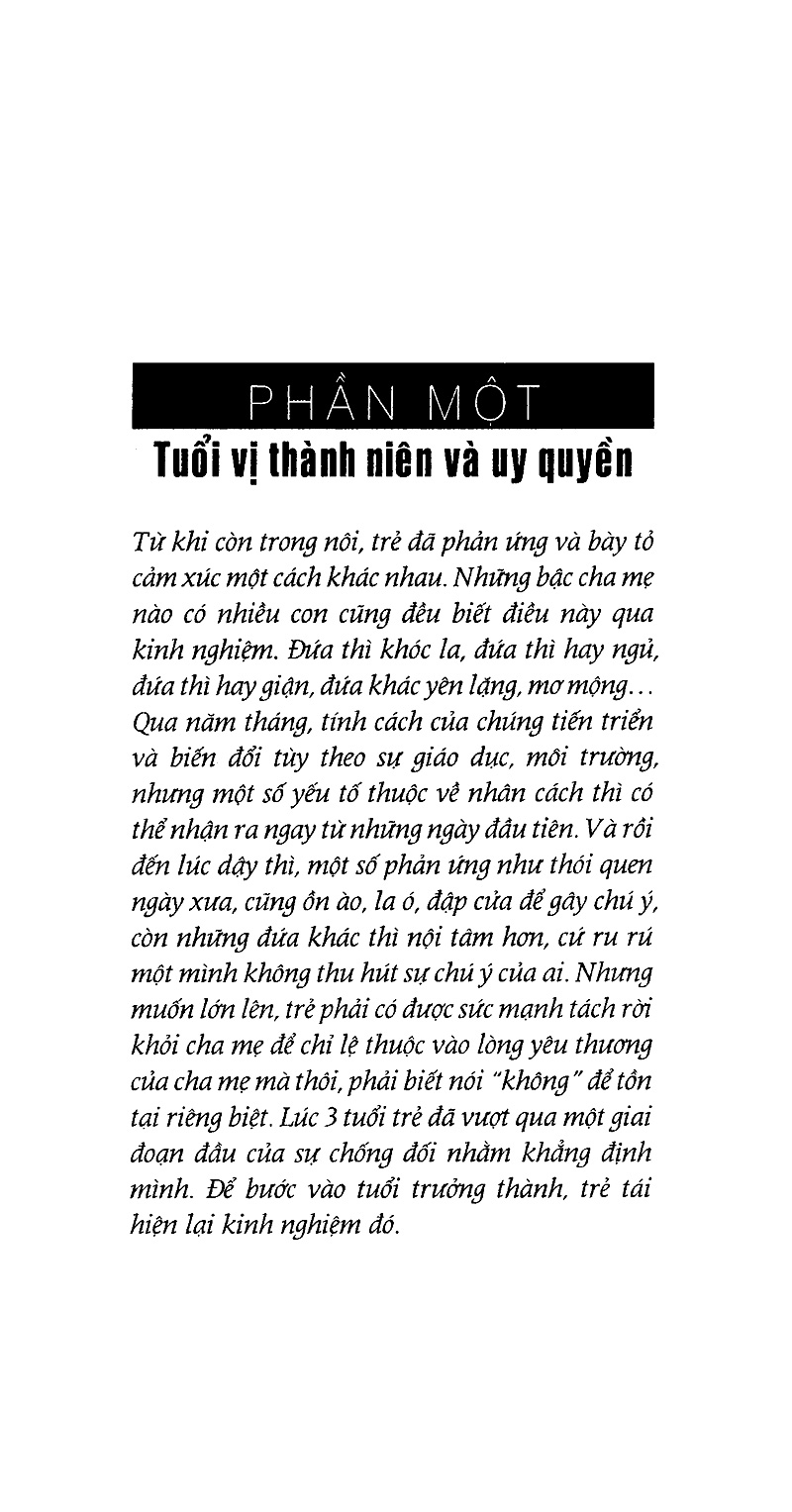 con tôi đang gặp khủng hoảng