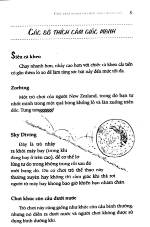 con trai ngoài giờ học nói chuyện gì?