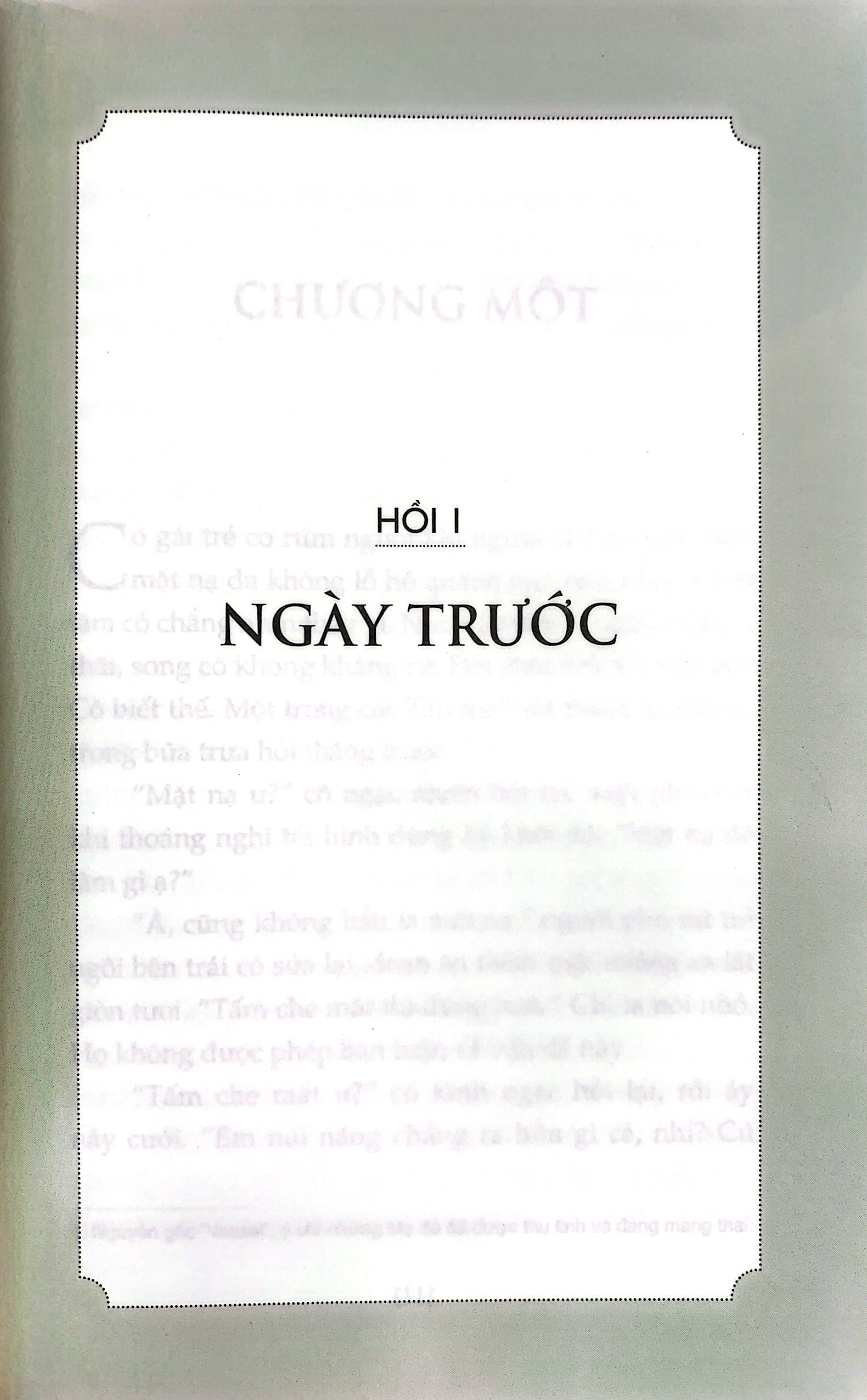 con trai - phần thứ tư của người truyền ký ức