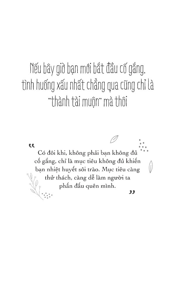 công bằng trên đời là do bạn nỗ lực giành lấy