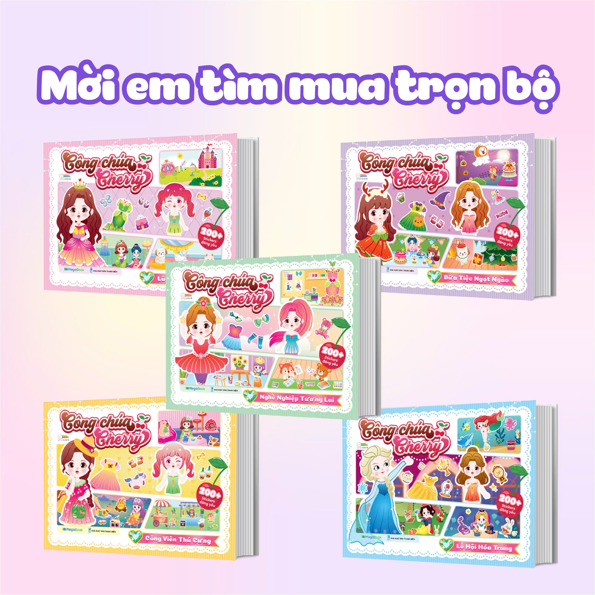 công chúa cherry - bữa tiệc ngọt ngào