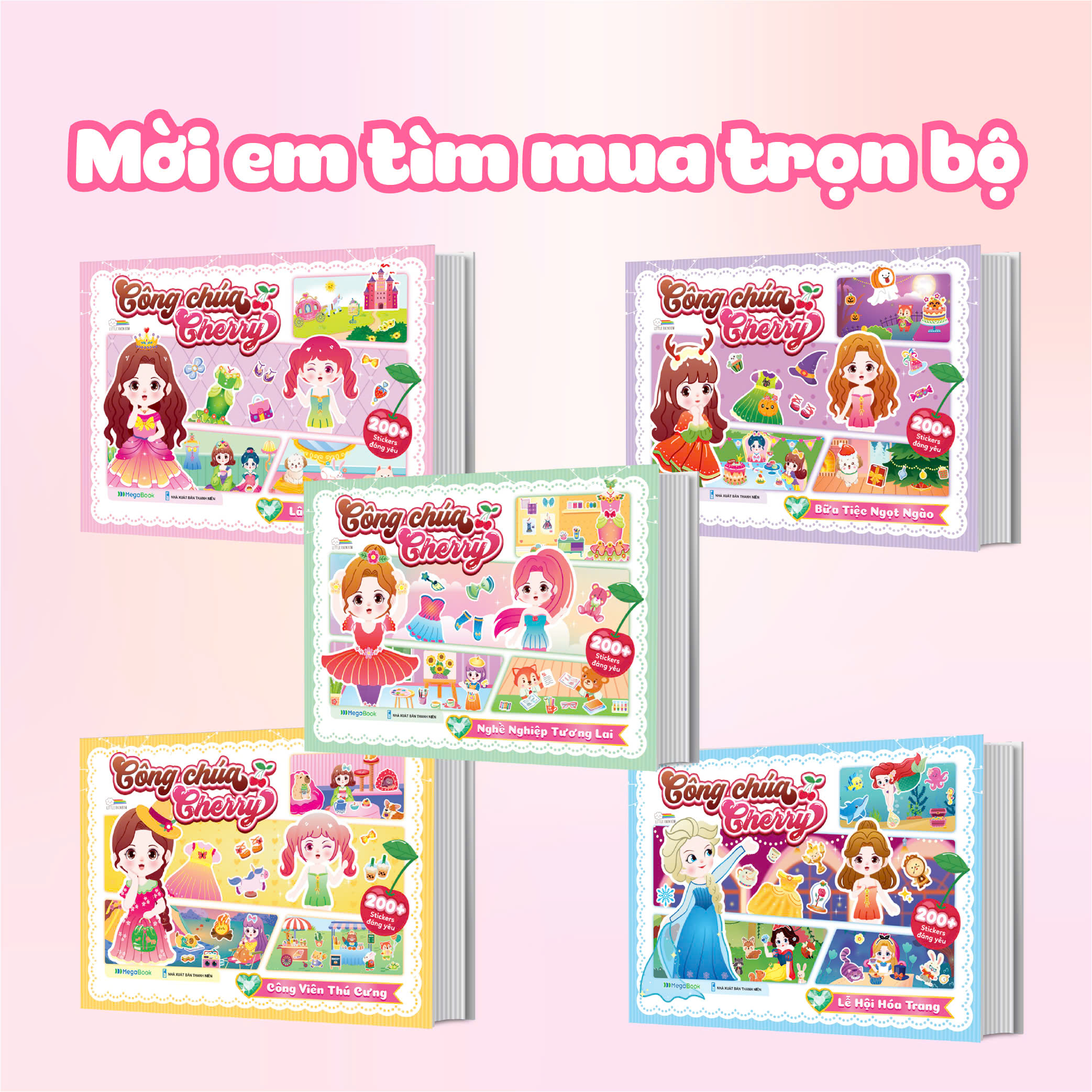 công chúa cherry - lâu đài xinh đẹp