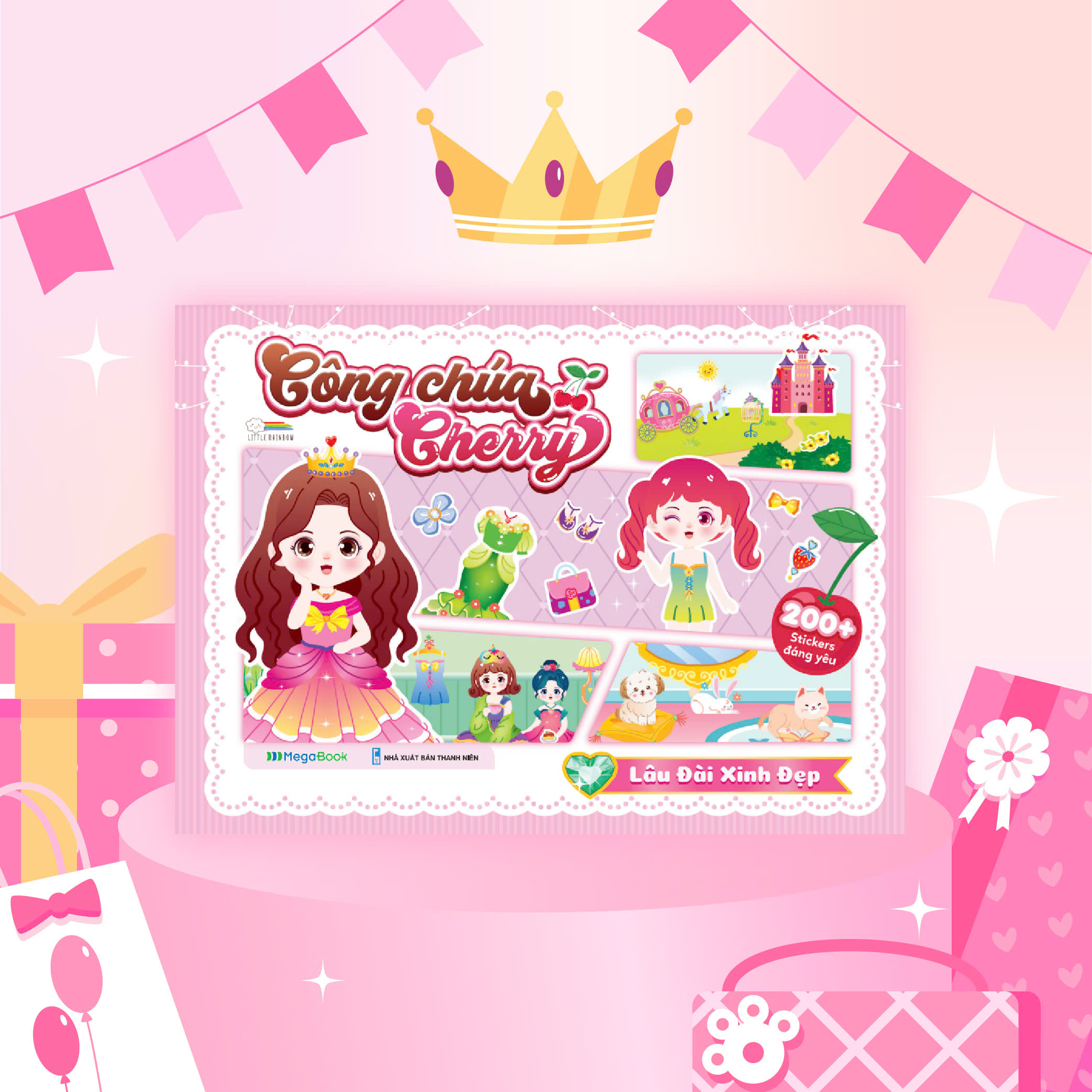 công chúa cherry - lâu đài xinh đẹp