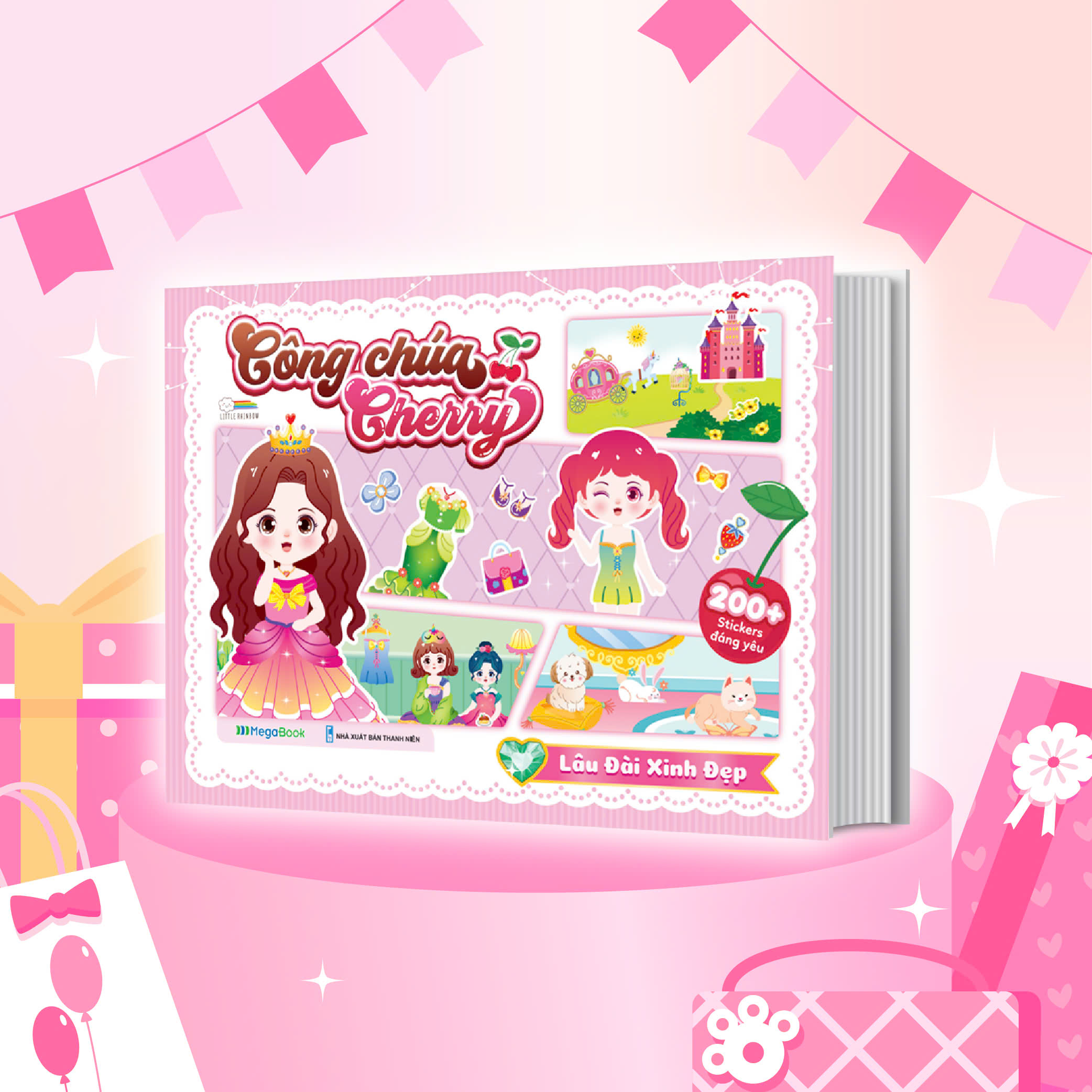 công chúa cherry - lâu đài xinh đẹp