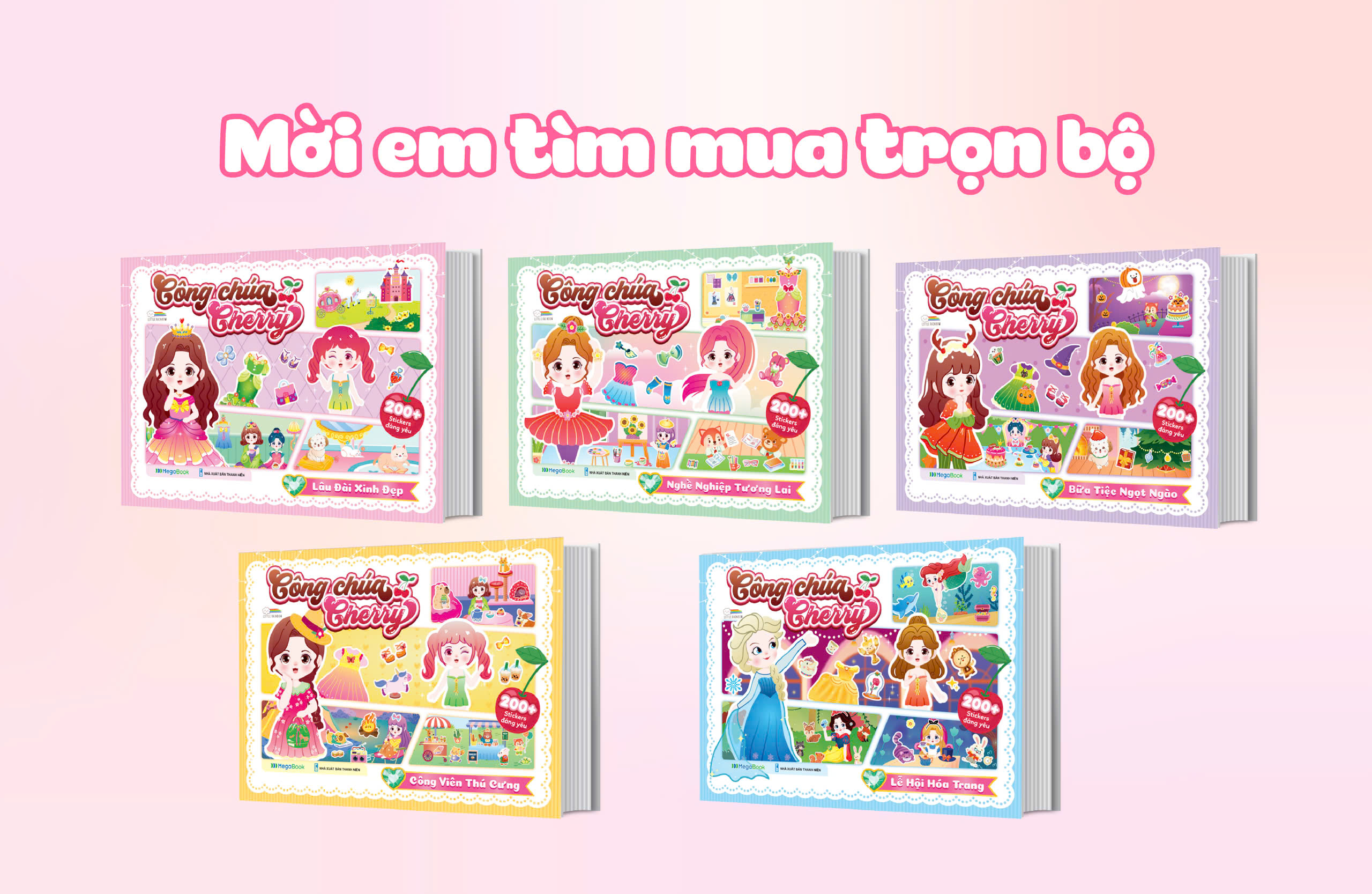 công chúa cherry - lâu đài xinh đẹp