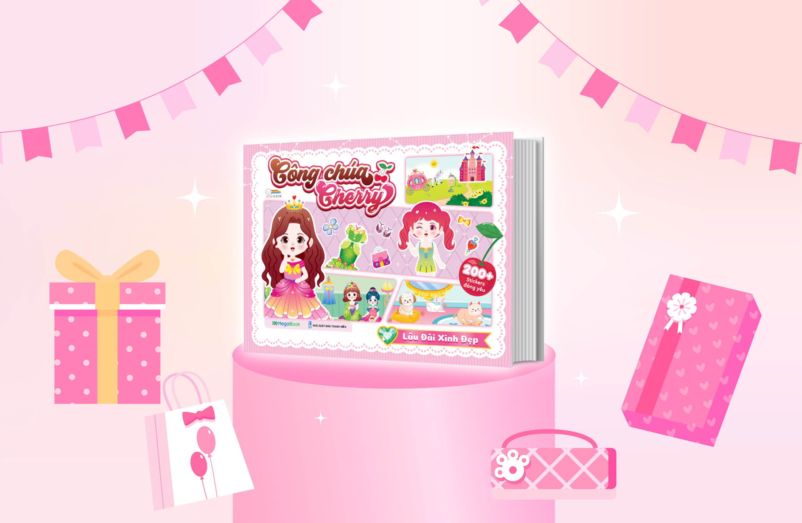 công chúa cherry - lâu đài xinh đẹp