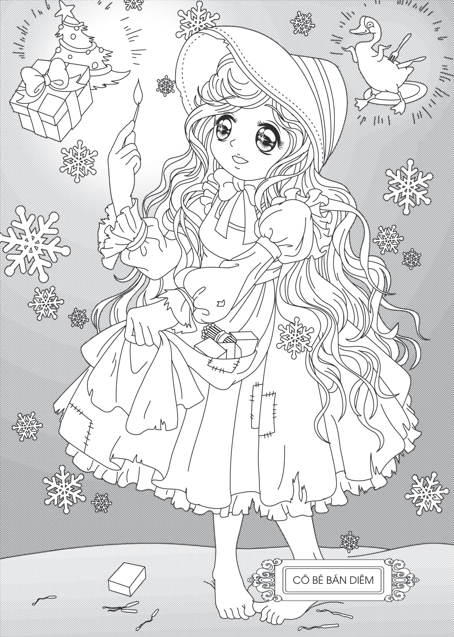 công chúa cổ tích_tô màu công chúa