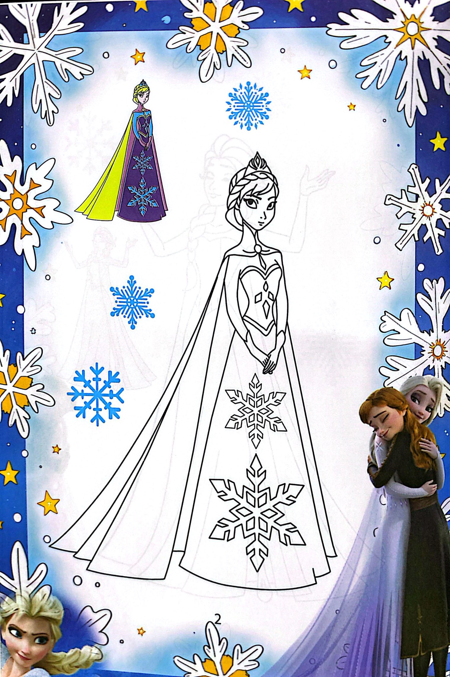 Cong Chua Elsa Va Nhung Bong Tuyet Trang