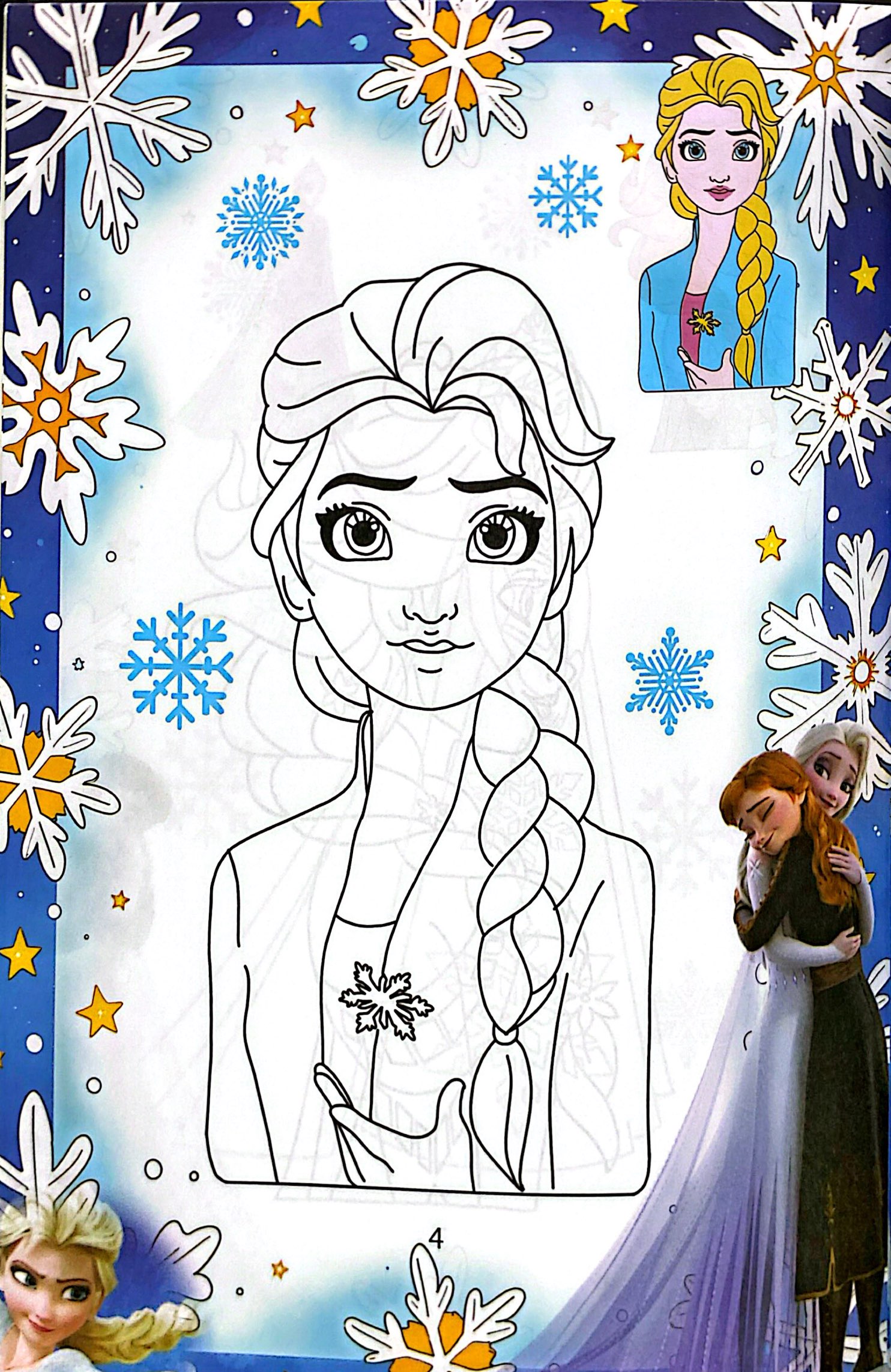 Cong Chua Elsa Va Nhung Bong Tuyet Trang