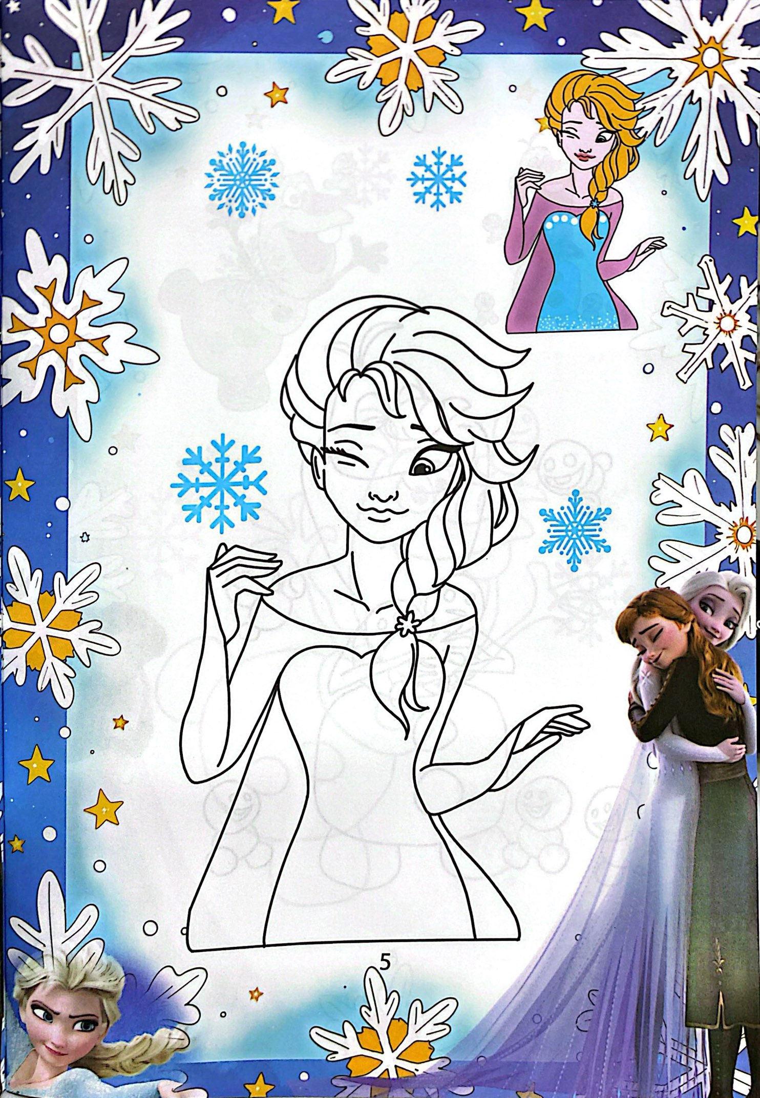 Cong Chua Elsa Va Nhung Bong Tuyet Trang