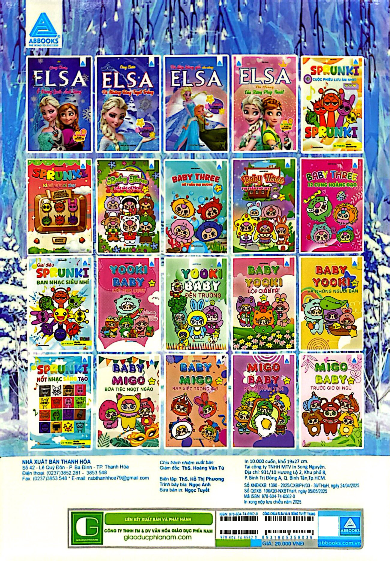 Cong Chua Elsa Va Nhung Bong Tuyet Trang