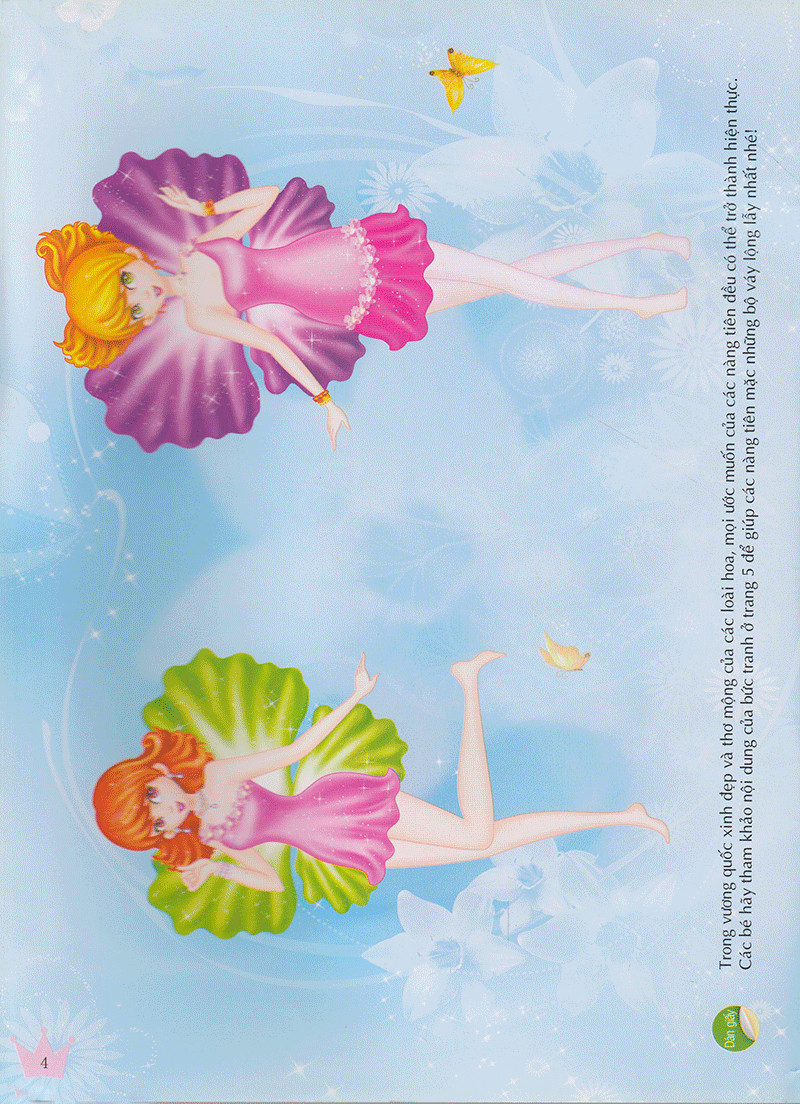 công chúa lấp lánh - nàng tiên xinh đẹp