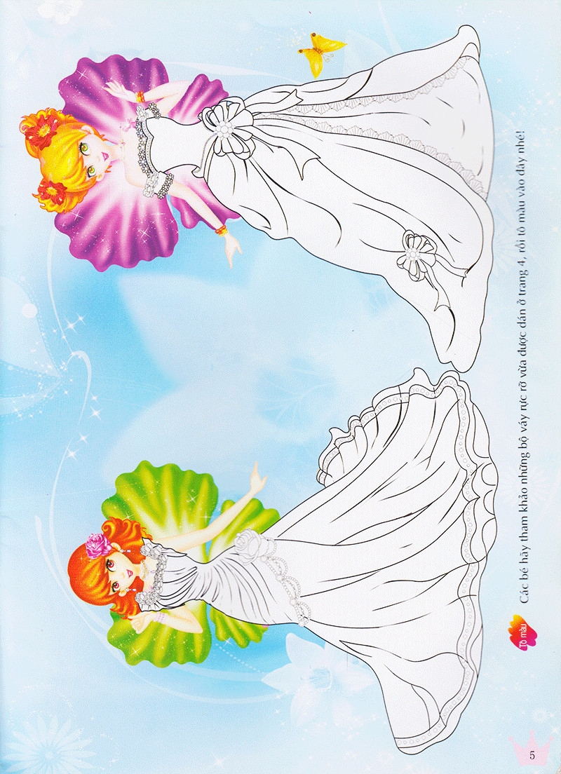 công chúa lấp lánh - nàng tiên xinh đẹp