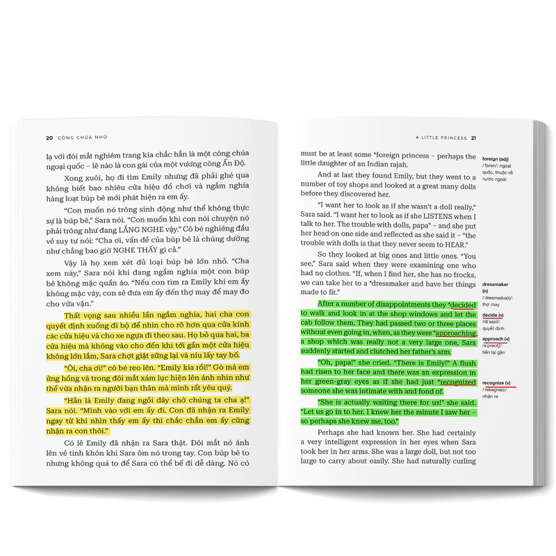 công chúa nhỏ - a little princess - song ngữ việt-anh