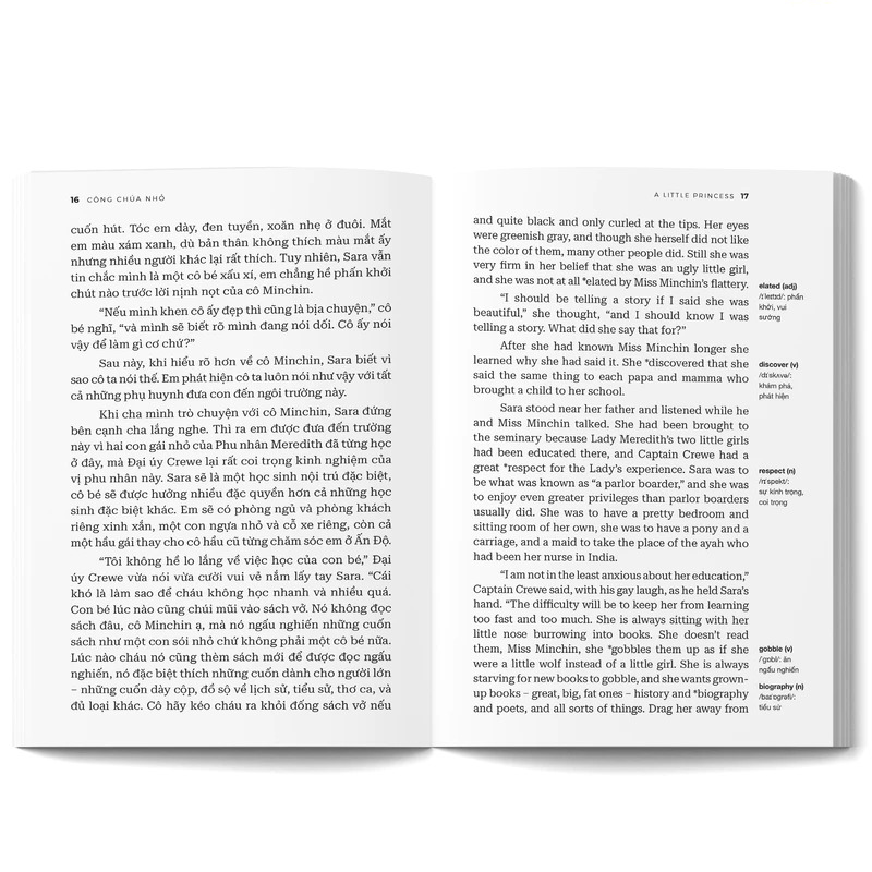 công chúa nhỏ - a little princess - song ngữ việt-anh