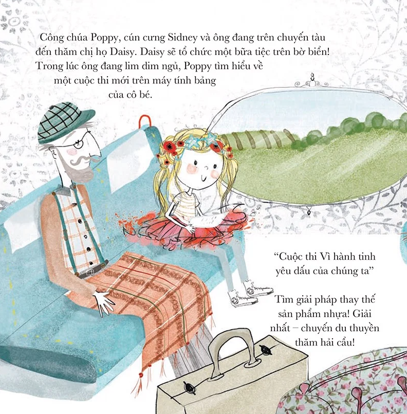 công chúa poppy - bớt nhựa, thêm vui!