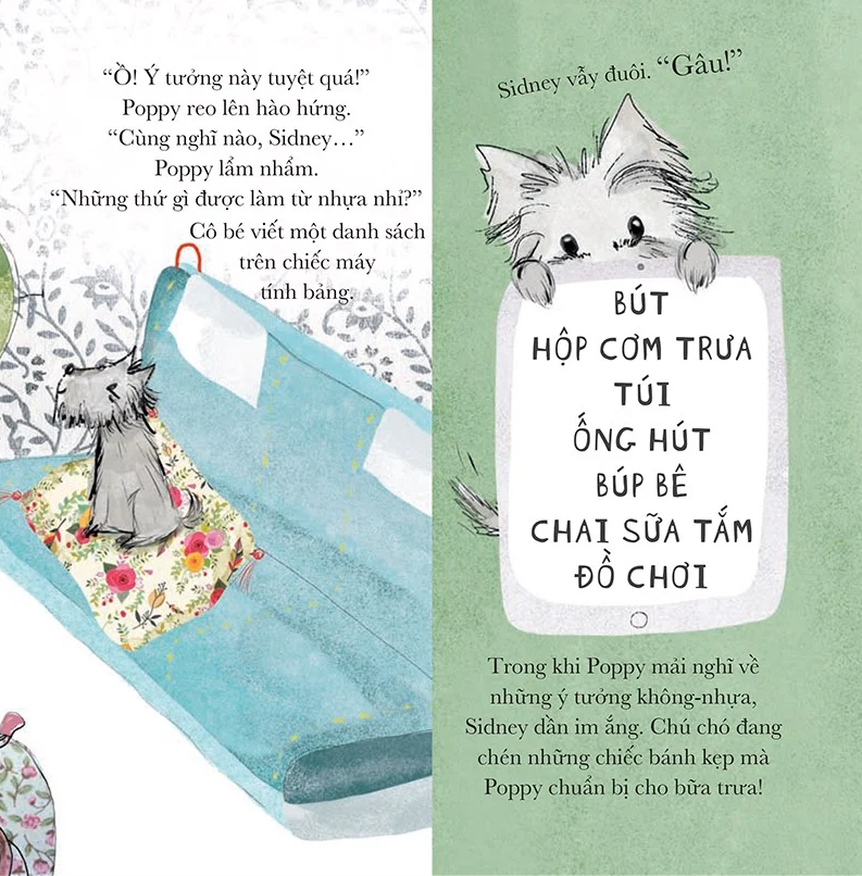 công chúa poppy - bớt nhựa, thêm vui!