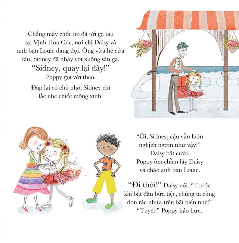 công chúa poppy - bớt nhựa, thêm vui!