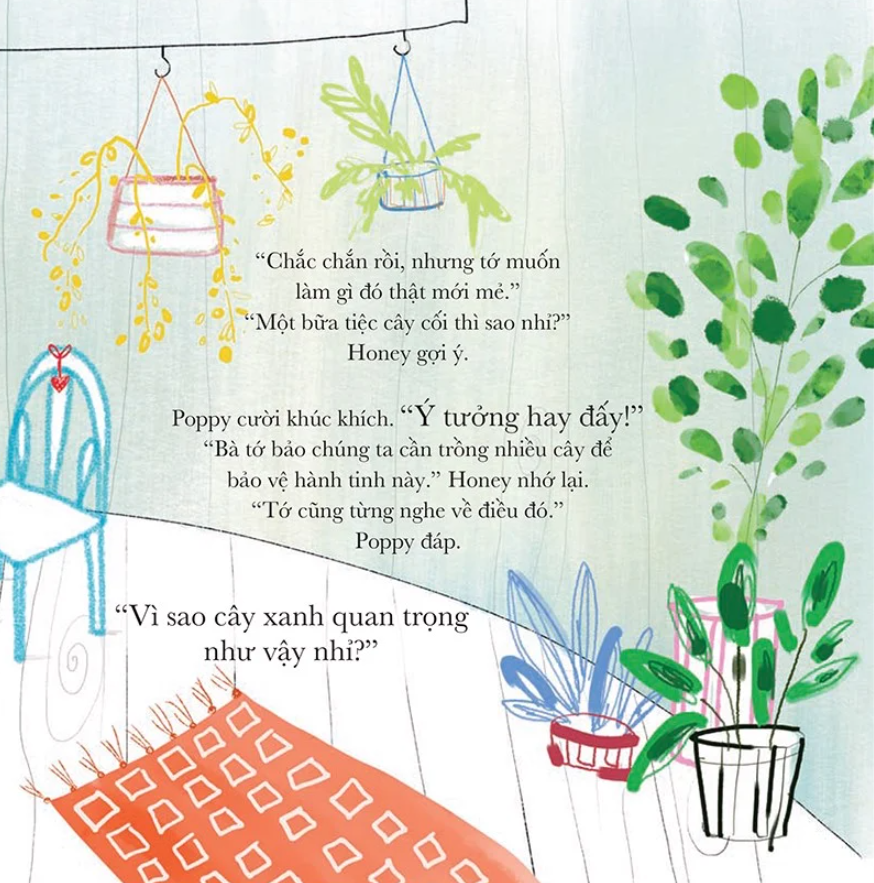 công chúa poppy - chúng ta cần cây xanh!
