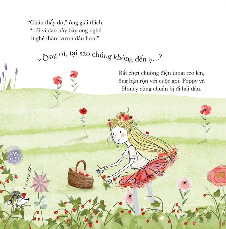 công chúa poppy - hãy bảo vệ loài ong!