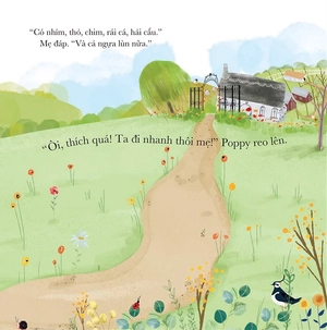 công chúa poppy - yêu thương động vật