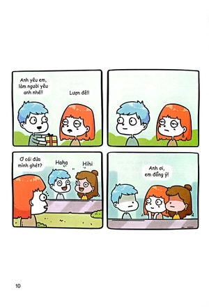 công chúa tóc cam - yêu đương vui phết (trừ những lúc không)