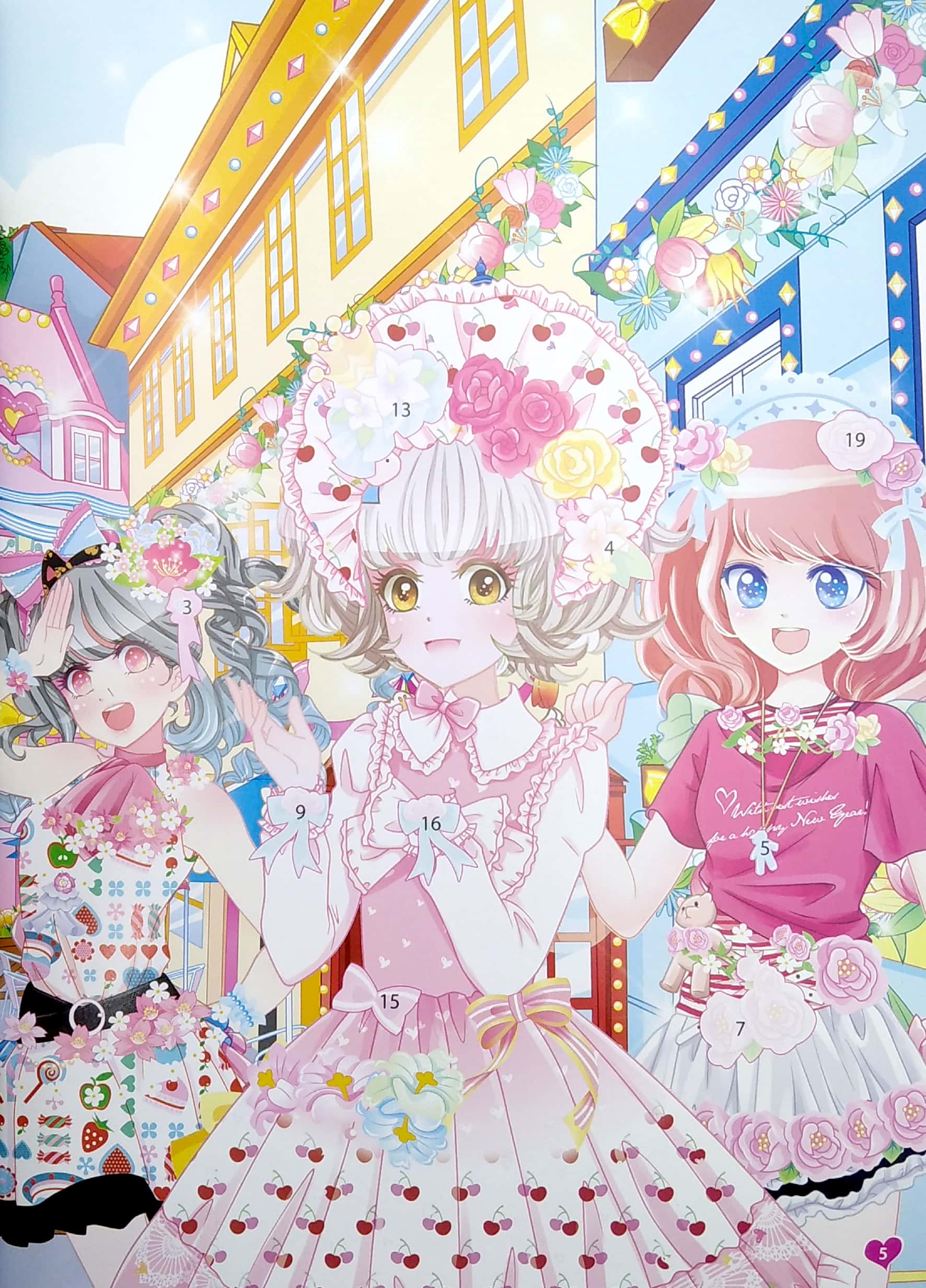 công chúa vương quốc hoa - 1000 hình dán trang phục công chúa - công chúa hoa lan (tái bản)