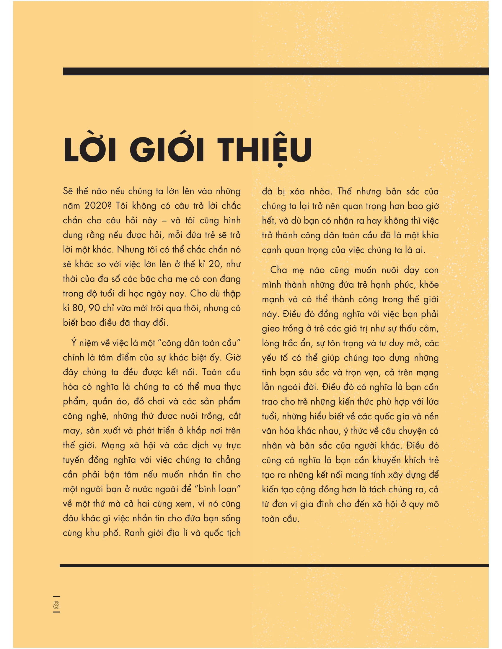 công dân toàn cầu không tự nhiên mà có - những bí quyết và ý tưởng thiết thực