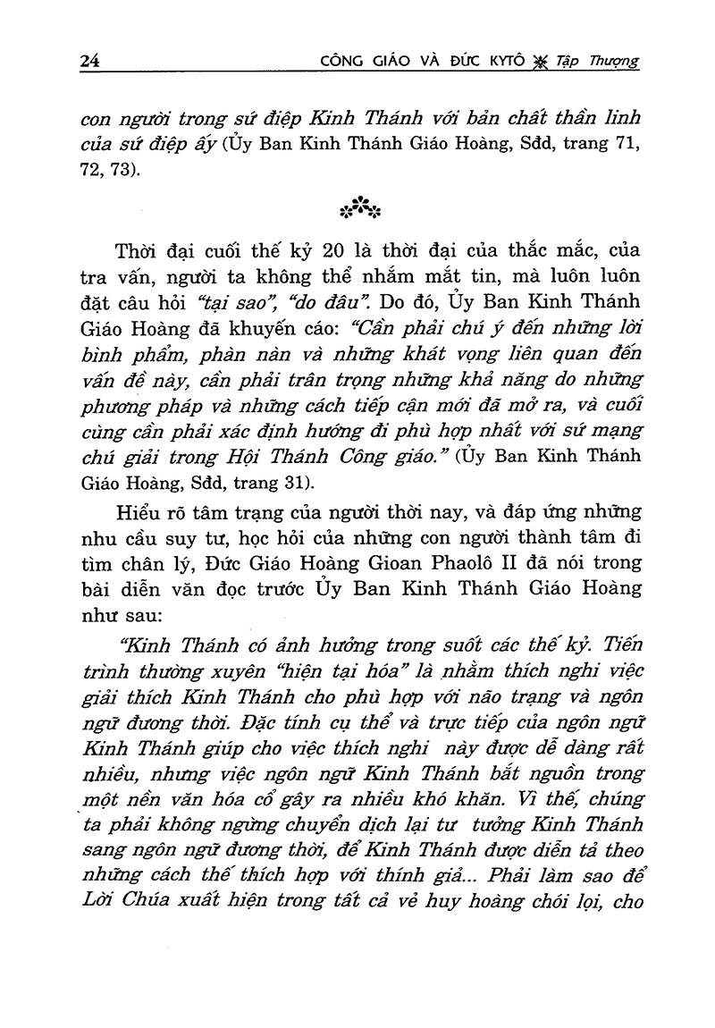 công giáo và đức kitô